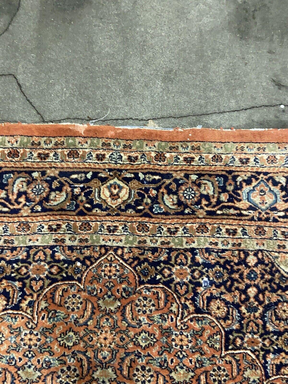Handgefertigter indischer Bidjar-Teppich im Vintage-Stil 5,4' x 8,5', 1960er Jahre - 1S06 im Angebot 3