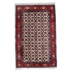 Handmade Vintage Indian Mahal Rug, 1970s, 1C918