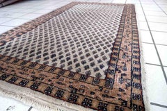 Handmade Vintage Indian Seraband Rug, 1970s, 1C897