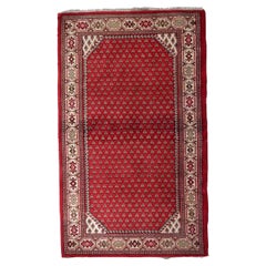 Handgefertigter indischer Seraband-Teppich, 1970er Jahre, 1C941