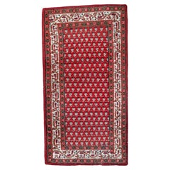 Handmade Vintage Indian Seraband Rug, 1970s, 1C956