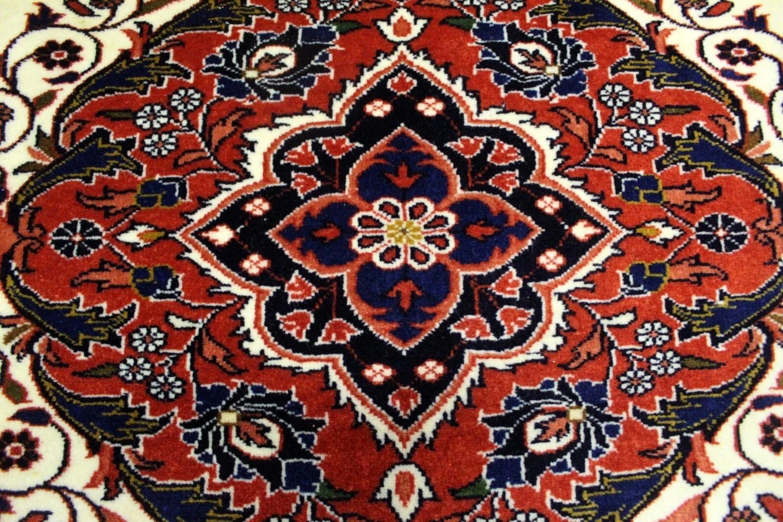 Français Tapis Vintage indien Tabriz 6.7' x 9.10', 1970 - 1K11 en vente