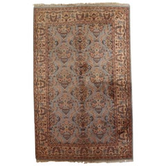 Handmade Vintage Indo-Tabriz Rug, 1960s, 1C736