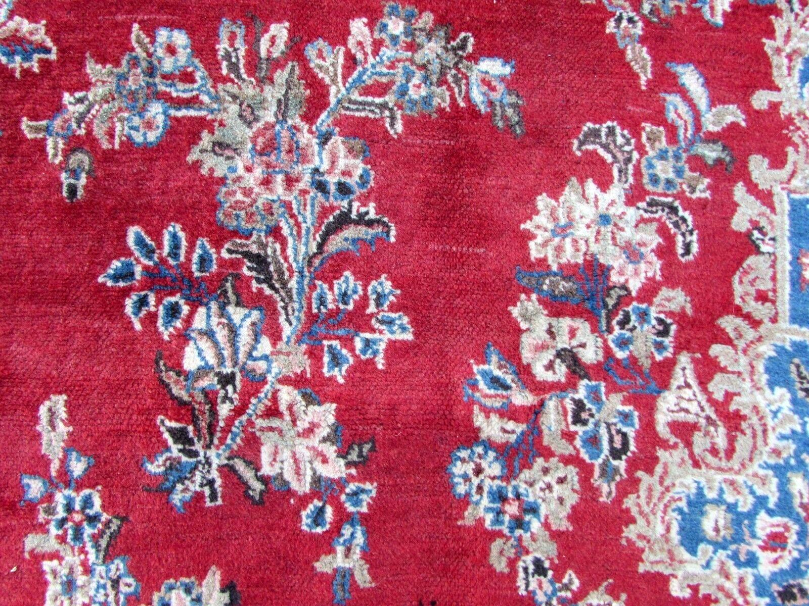 Handmade Vintage Kerman Style Rug, 1970s, 1Q0219 2