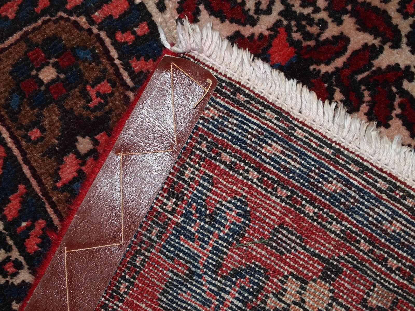 Handgefertigter Vintage-Teppich im Malayer-Stil, 1950er Jahre, 1C314 (Asiatisch)
