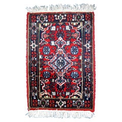 Handmade Vintage Malayer Style Rug, 1970s, 1C751