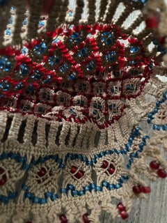 Handmade Vintage Malian Bag 7" x 11", 1960s - 1N15