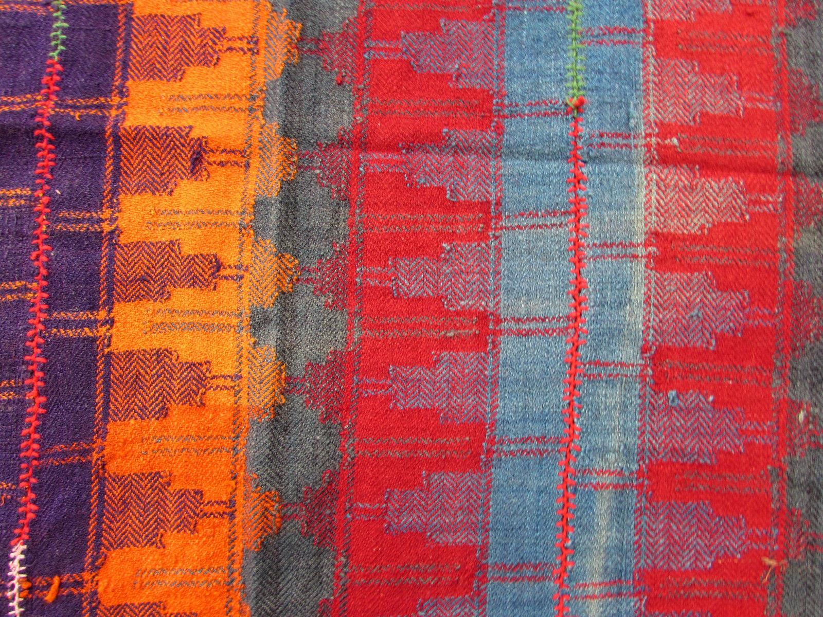 Mid-20th Century Handmade Vintage Mojj Style Kilim, 1960s, 1Q0194