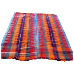 Handmade Vintage Mojj Style Kilim, 1960s, 1Q0194