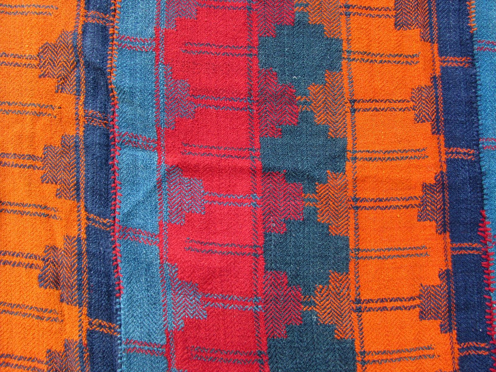 Hand-Knotted Handmade Vintage Mojj Style Kilim, 1960s, 1Q0312