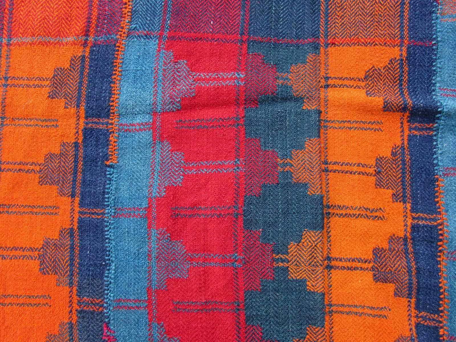 Wool Handmade Vintage Mojj Style Kilim, 1960s, 1Q0312