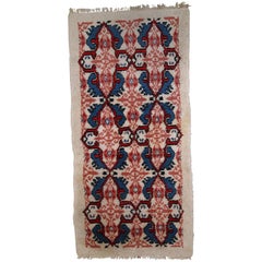 Handmade Retro Moroccan Berber Rug, 1970s, 1C713