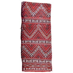 Handmade Vintage Moroccan Berber Kilim Cushion, 1950s, 1P39 Handmade Vintage Moroccan Berber Kilim Cushion, 1950s, 1P39