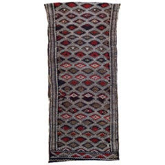 Handgefertigtes marokkanisches Vintage-Kelim-Kissen aus Berber, 1950er Jahre, 1P44