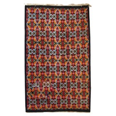 Tapis berbère marocain vintage fait à la main, années 1970, 1C443