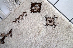 Handmade Vintage Moroccan Berber Rug, 1970s, 1C820