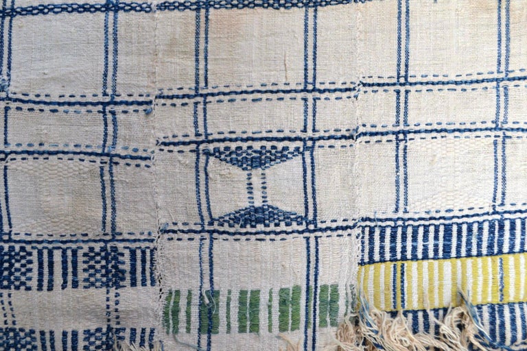 Zarma Handmade Vintage Nigerian Zarma Embroidered Textile, 1950s, 1P27 For ...
