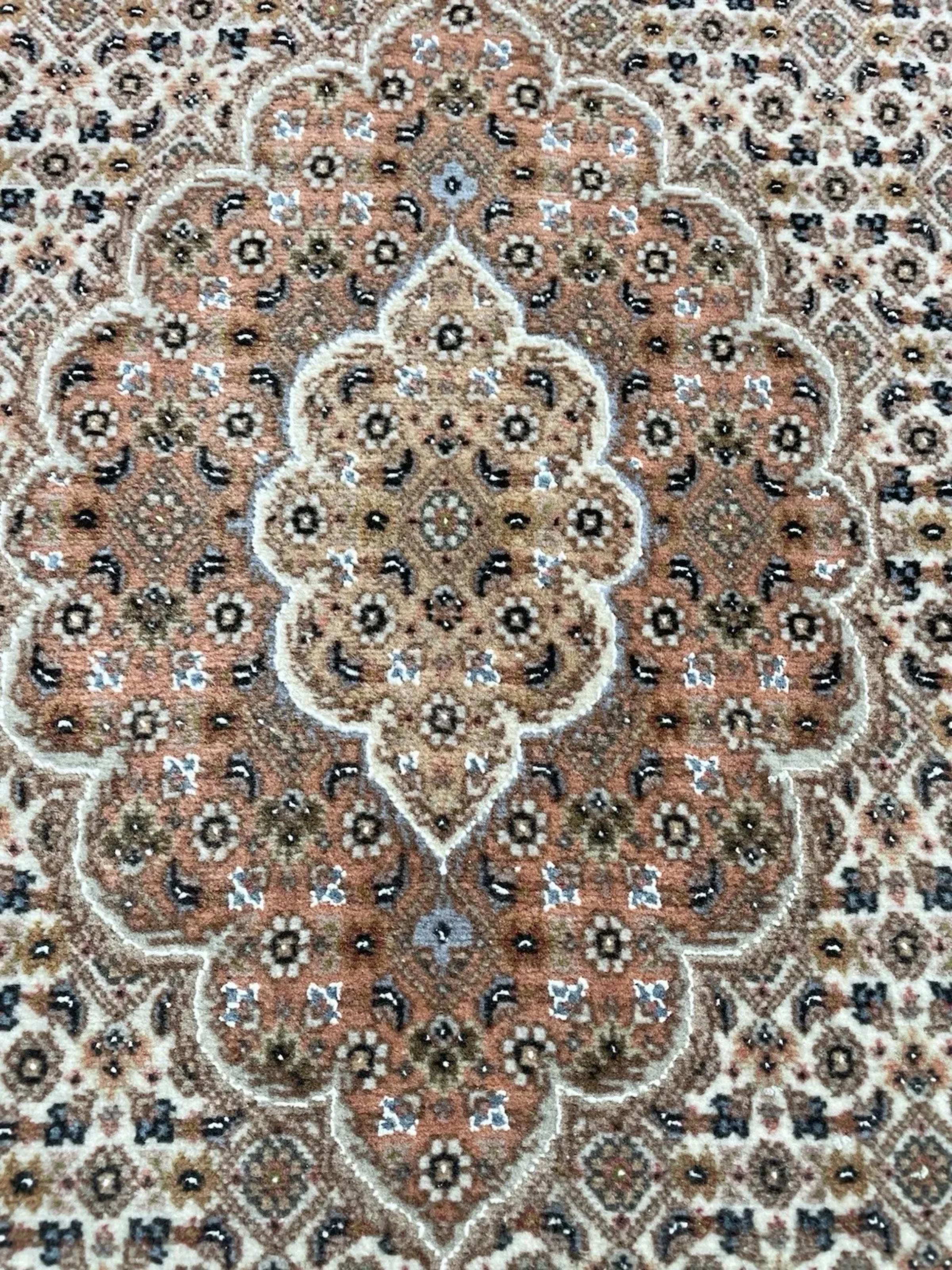 Fin du 20e siècle Paire de tapis persans Tabriz 50 Raj faits main, 2.7' x 4.1', 1970 - 1N114 en vente