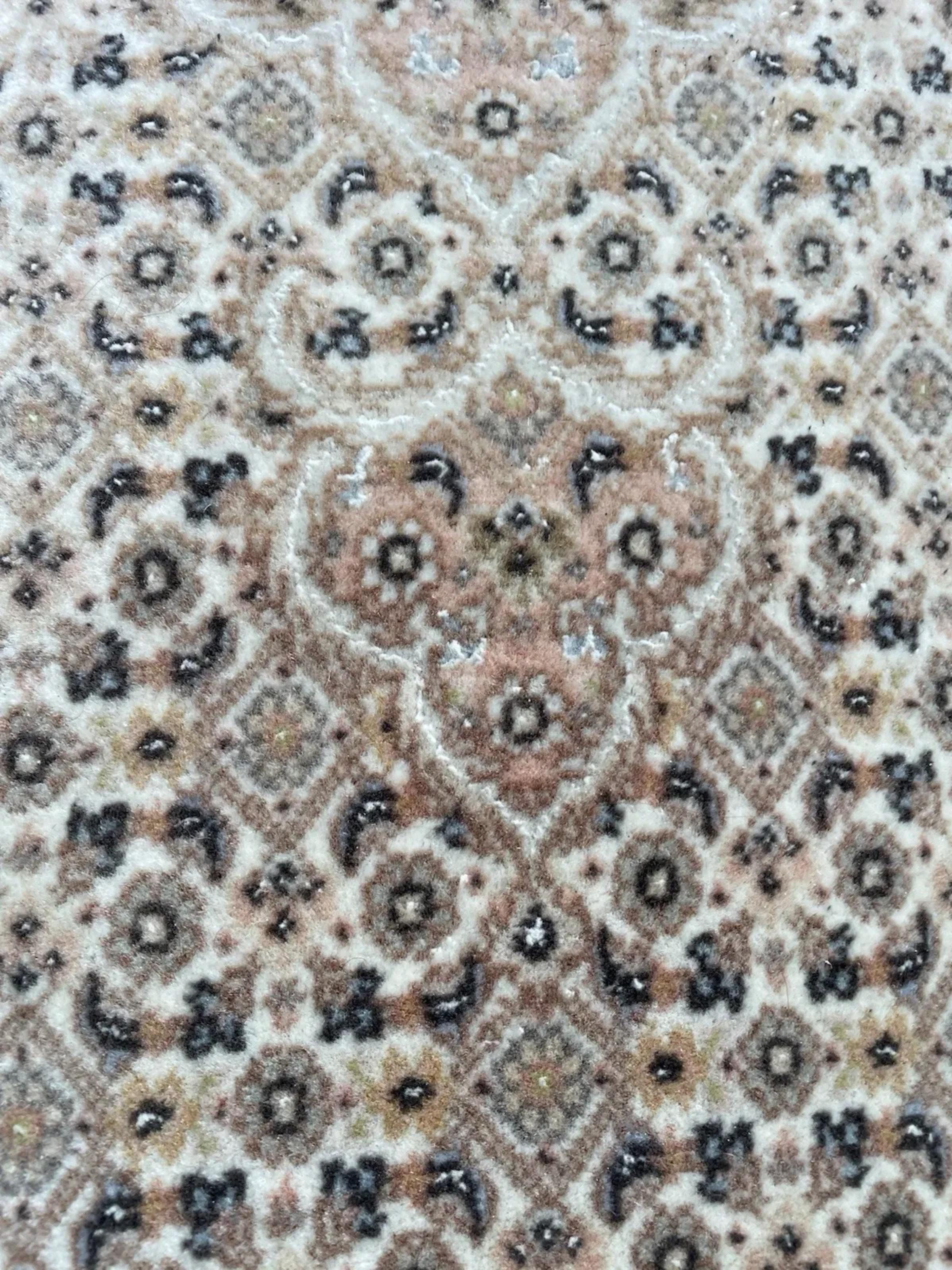 Paire de tapis persans Tabriz 50 Raj faits main, 2.7' x 4.1', 1970 - 1N114 en vente 2