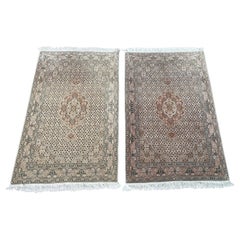 Paire de tapis persans Tabriz 50 Raj faits main, 2.7
 x 4.1
, 1970 - 1N114