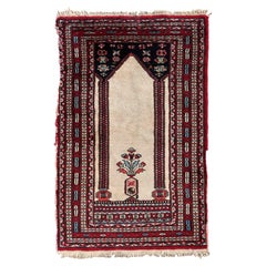 Handgefertigter pakistanischer Prayer-Teppich aus Pakistan, 1970er Jahre, 1C867