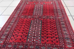 Handmade Vintage Pakistani Lahore Prayer Rug, 1970s, 1C996
