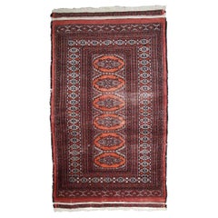 Handmade Vintage Pakistani Lahore Rug, 1960s, 1C807