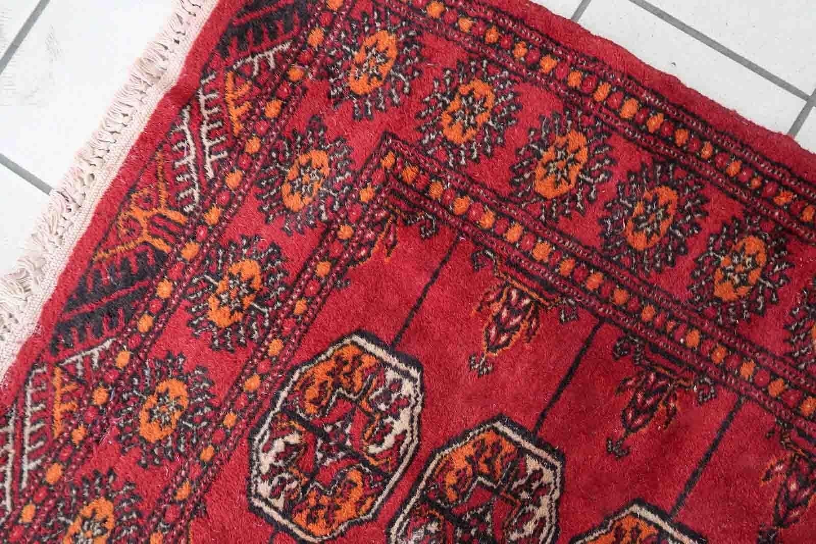 Handgefertigter pakistanischer Lahore-Teppich, 1970er Jahre, 1C965 (Wolle) im Angebot