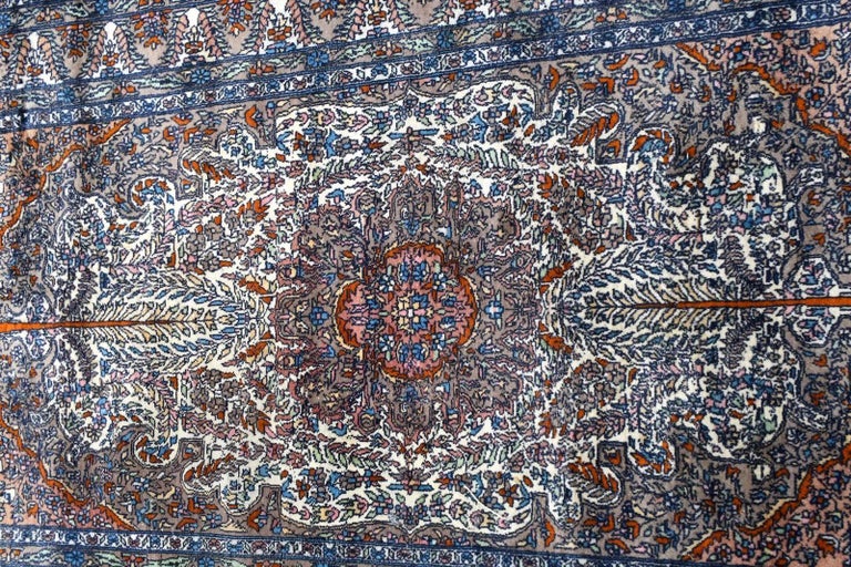 Handmade Vintage Pakistani Lahore Rug, 1970s, 1f25 For Sale at 1stDibs