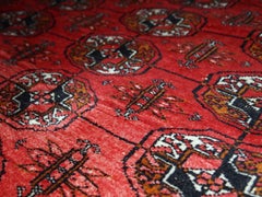 Handmade Vintage Pakistani Tekke Rug, 1960s, 1C598