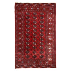 Tapis Tekke pakistanais vintage fait à la main, années 1960, 1C598