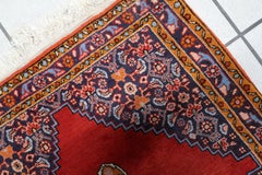 Handmade Vintage Persian Bidjar Rug 2.2' x 2.8', 1950s - 1C1077