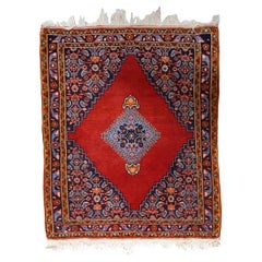 Tappeto persiano vintage Bidjar fatto a mano 2,2
 x 2,8
, anni 
50 - 1C1077