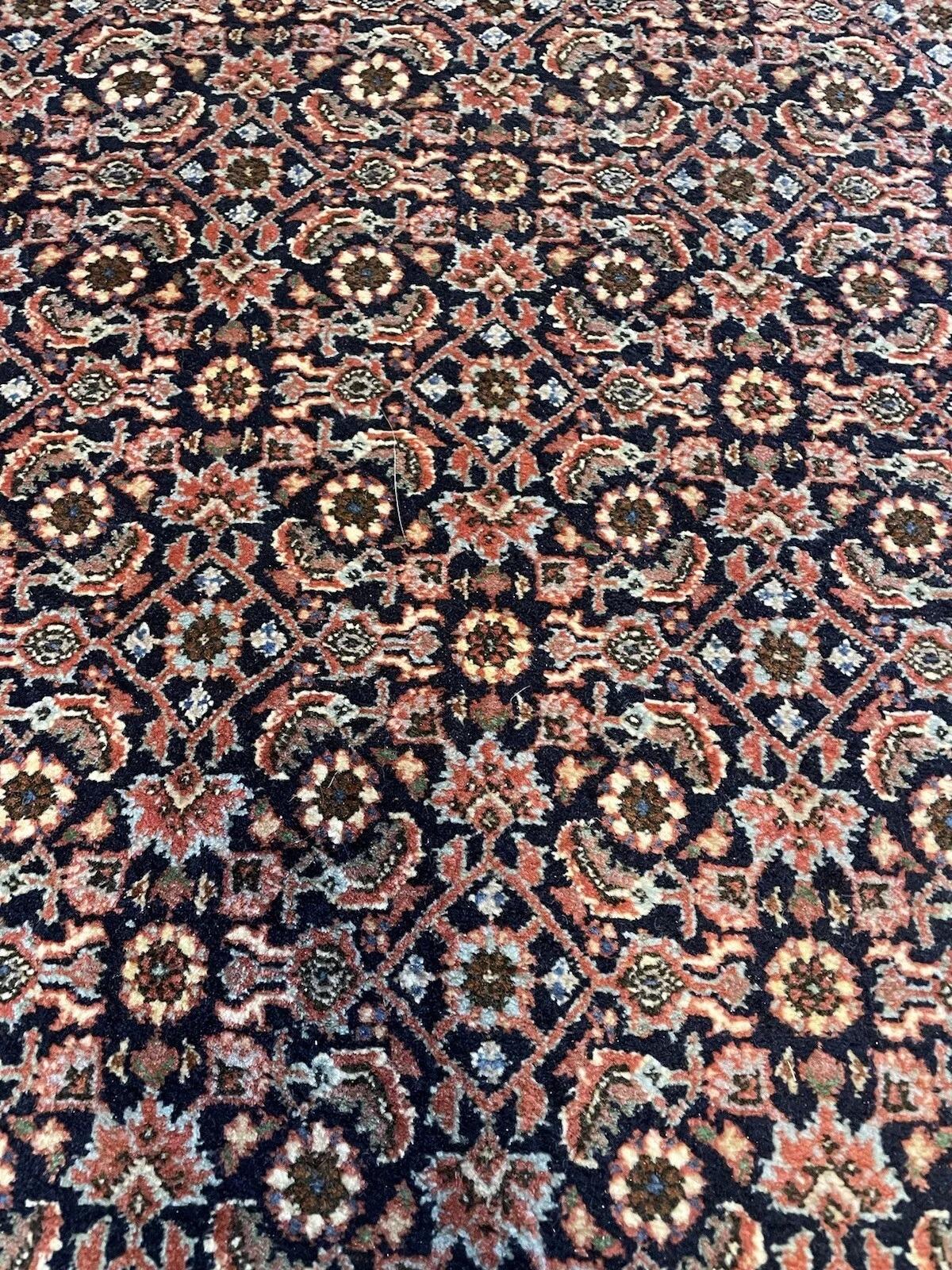 Lana Tappeto persiano vintage Bidjar fatto a mano 2,6' x 6,3', anni '70 - 1N67 in vendita