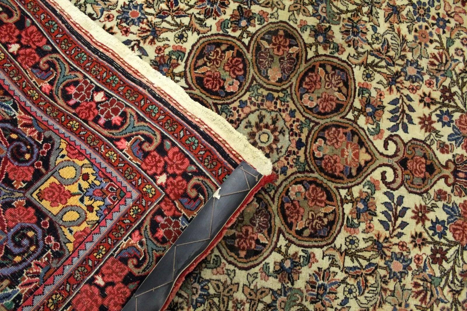 Handgefertigter persischer Bidjar-Teppich im Vintage-Stil, 165 x 102 cm, 1950er Jahre - 1K03 (Mitte des 20. Jahrhunderts) im Angebot