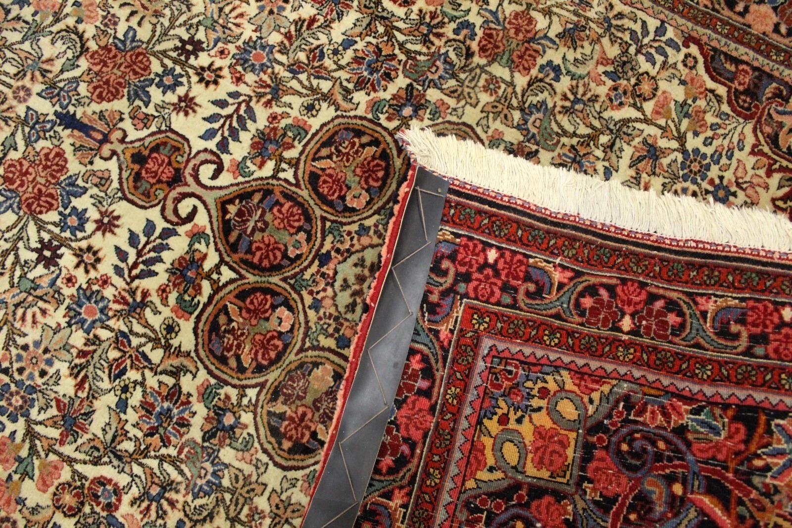 Handgefertigter persischer Bidjar-Teppich im Vintage-Stil, 165 x 102 cm, 1950er Jahre - 1K03 im Angebot 1