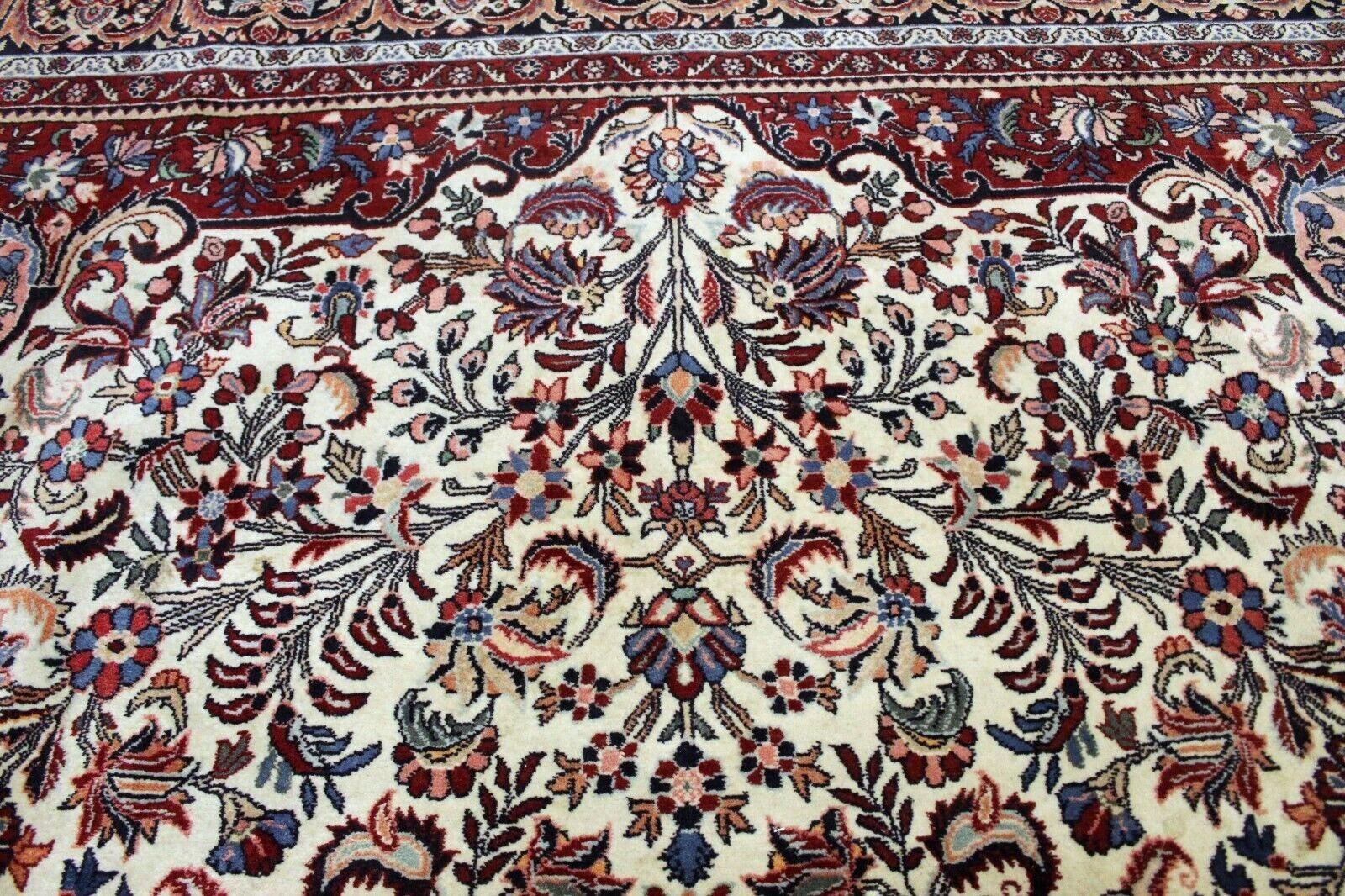 Alfombra persa bidjar vintage hecha a mano 8,8' x 12,6, años 60 - 1K07 en venta 3
