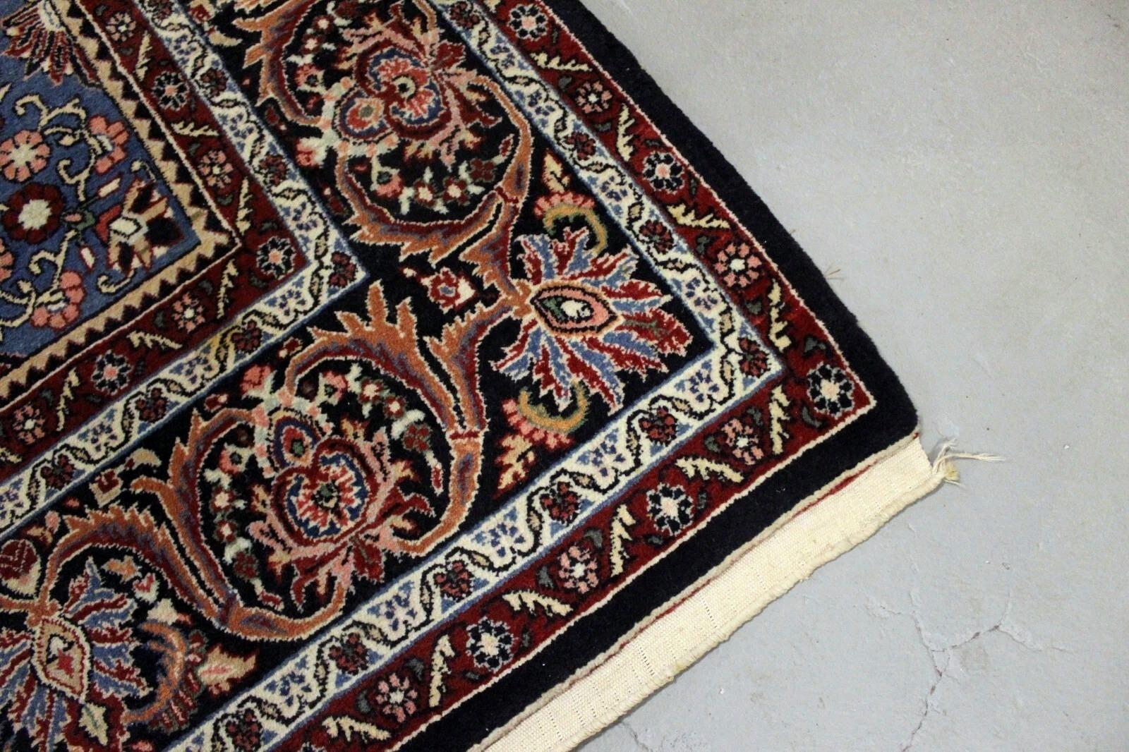 Alfombra persa bidjar vintage hecha a mano 8,8' x 12,6, años 60 - 1K07 mediados del siglo XX en venta