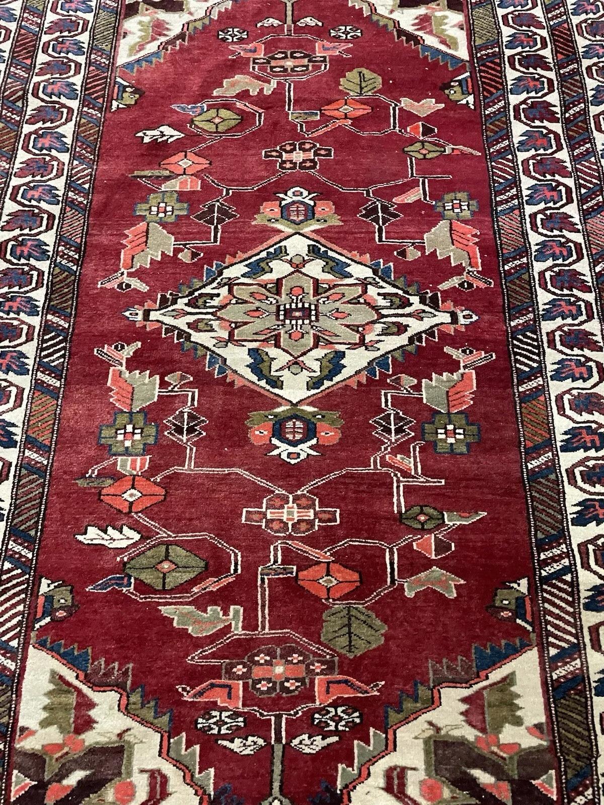 Tappeto persiano vintage Hamadan fatto a mano 5' x 7.2', anni '70 - 1N71 in vendita 4