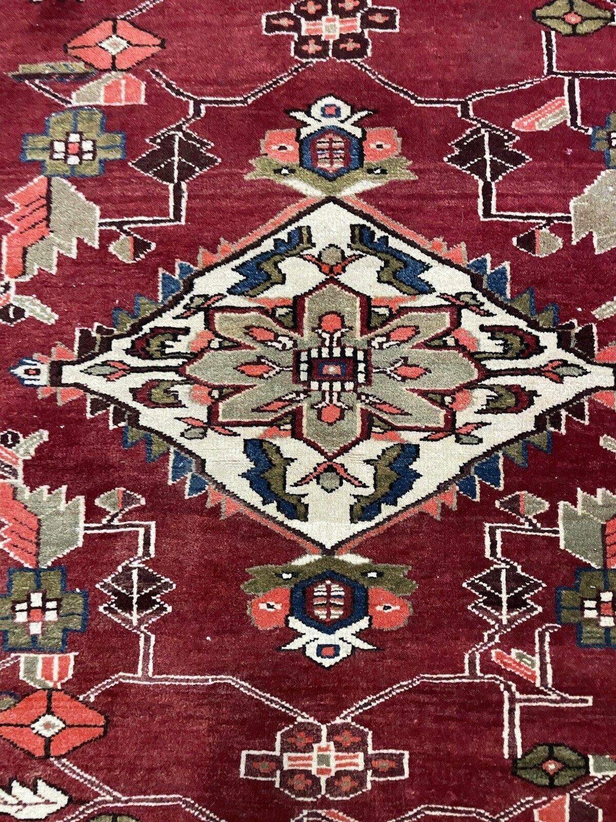 Tappeto persiano vintage Hamadan fatto a mano 5' x 7.2', anni '70 - 1N71 in vendita 3