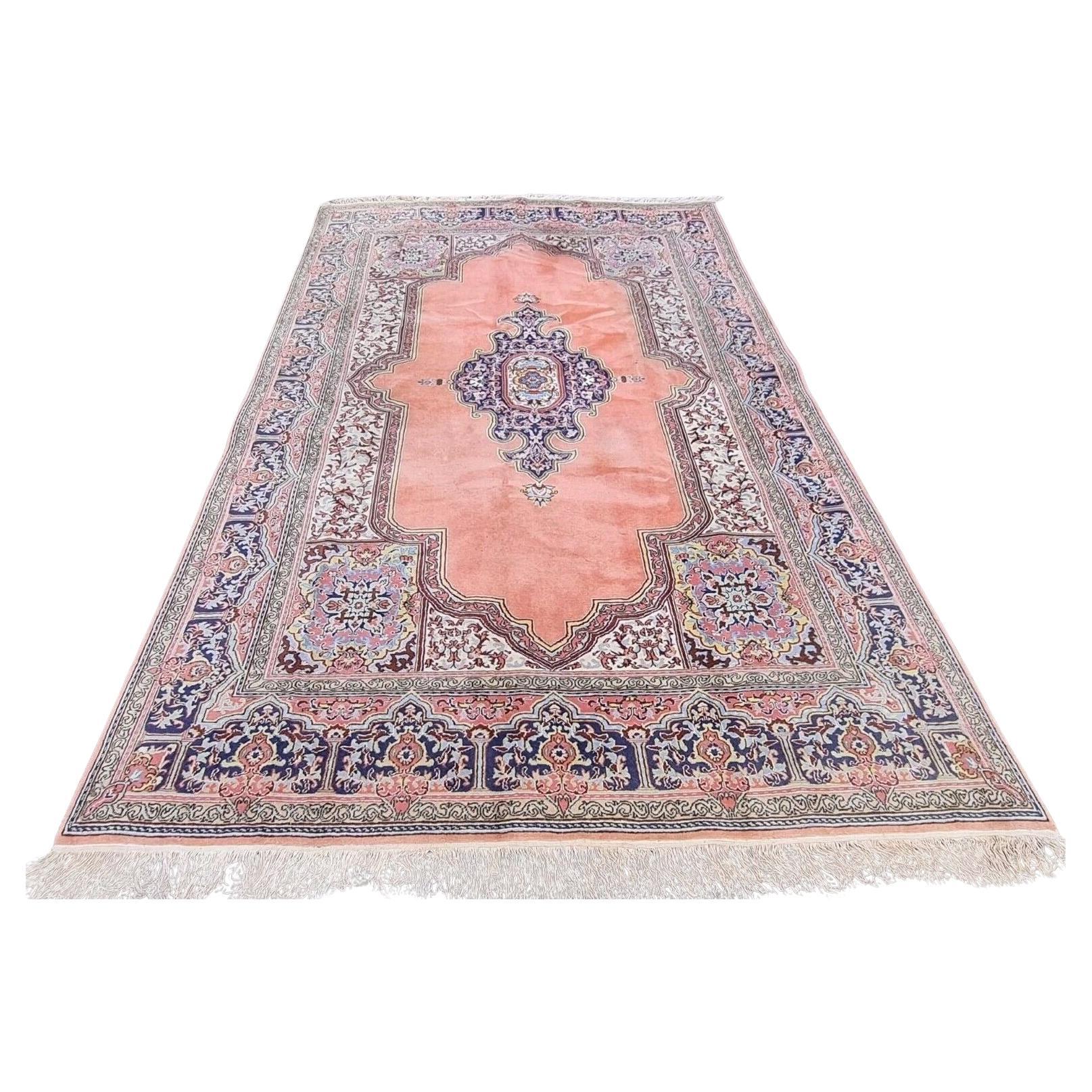 Handgefertigter Vintage Persischer Kerman Teppich 6.8' x 10.9' (206 x 332 cm), 1950er Jahre - 2K07