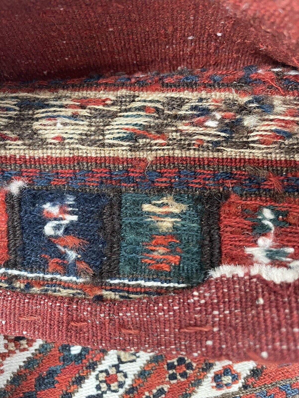 Handmade Vintage Persian Kurdish Salt Bag 10