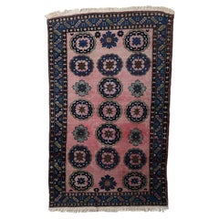 Handmade Vintage Persian Malayer Rug 3.8
x 6.2
, 1950s - 1C1187