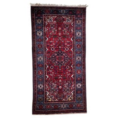 Handgefertigter persischer Malayer-Teppich im Vintage-Stil 5,4' x 10.6', 1960er Jahre - 1C1140