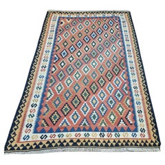 Handgefertigte Vintage Persian Style Ardabil Kilim Teppich 4,9' x 7,2', 1970er Jahre - 1D91