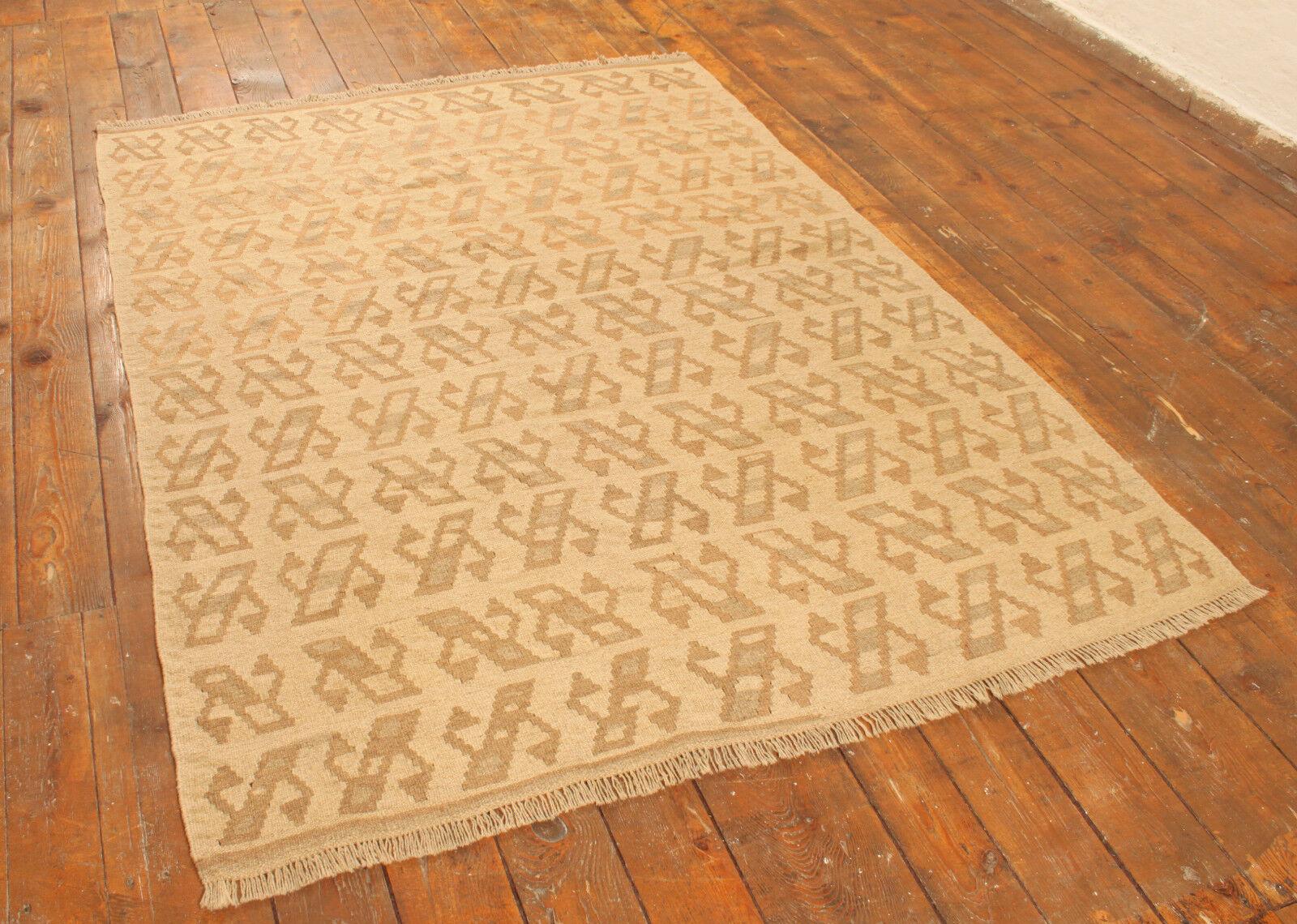 Handgefertigte Vintage persischen Stil Ardabil Kilim Teppich 5,3 'x 7,2', 1980er Jahre - 1T47 im Angebot 1