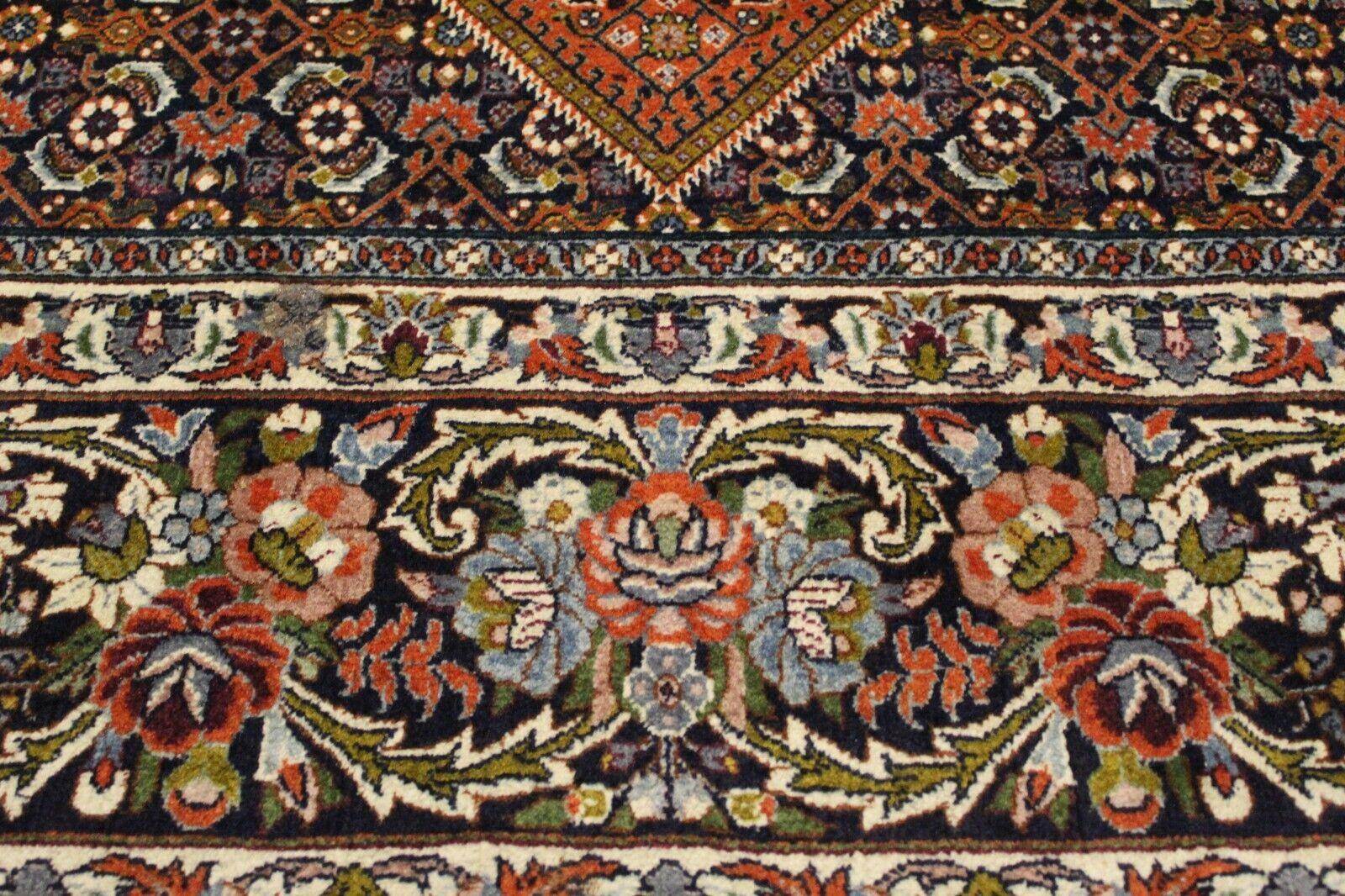 Handmade Vintage Persian Style Bidjar Rug 10' x 11.4', 1960s - 1K42 In Good Condition For Sale In Bordeaux, FR