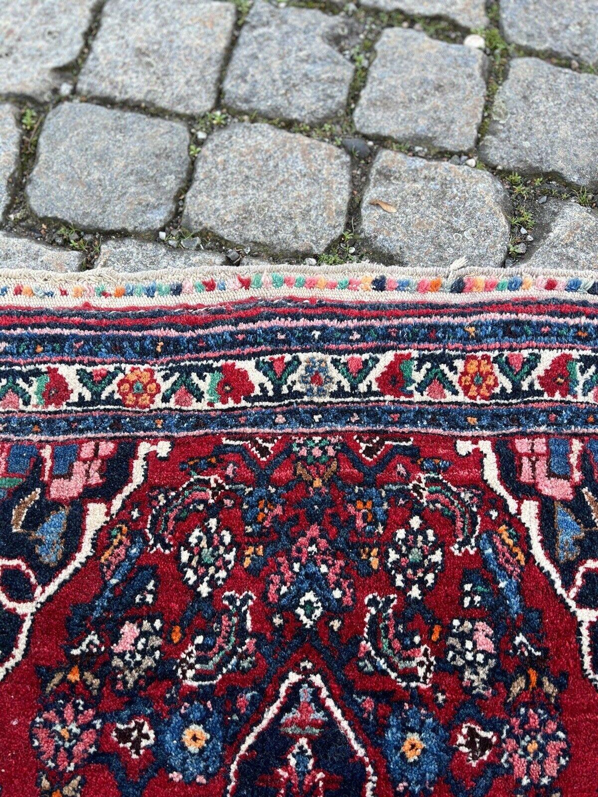 Handgefertigter Bidjar-Teppich im persischen Stil 2,2' x 3,7', 1970er Jahre - 1S61 im Angebot 3