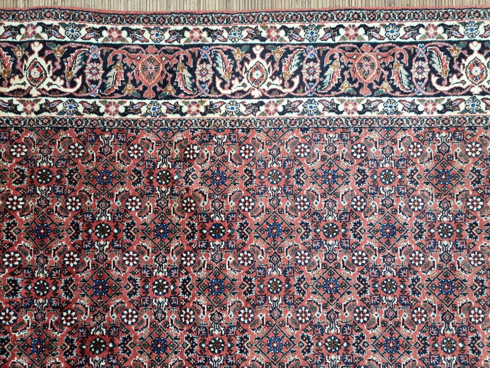 Handmade Vintage Persian Style Bidjar Rug 5.7' x 7.8', 1970s - 1D95 For Sale 4