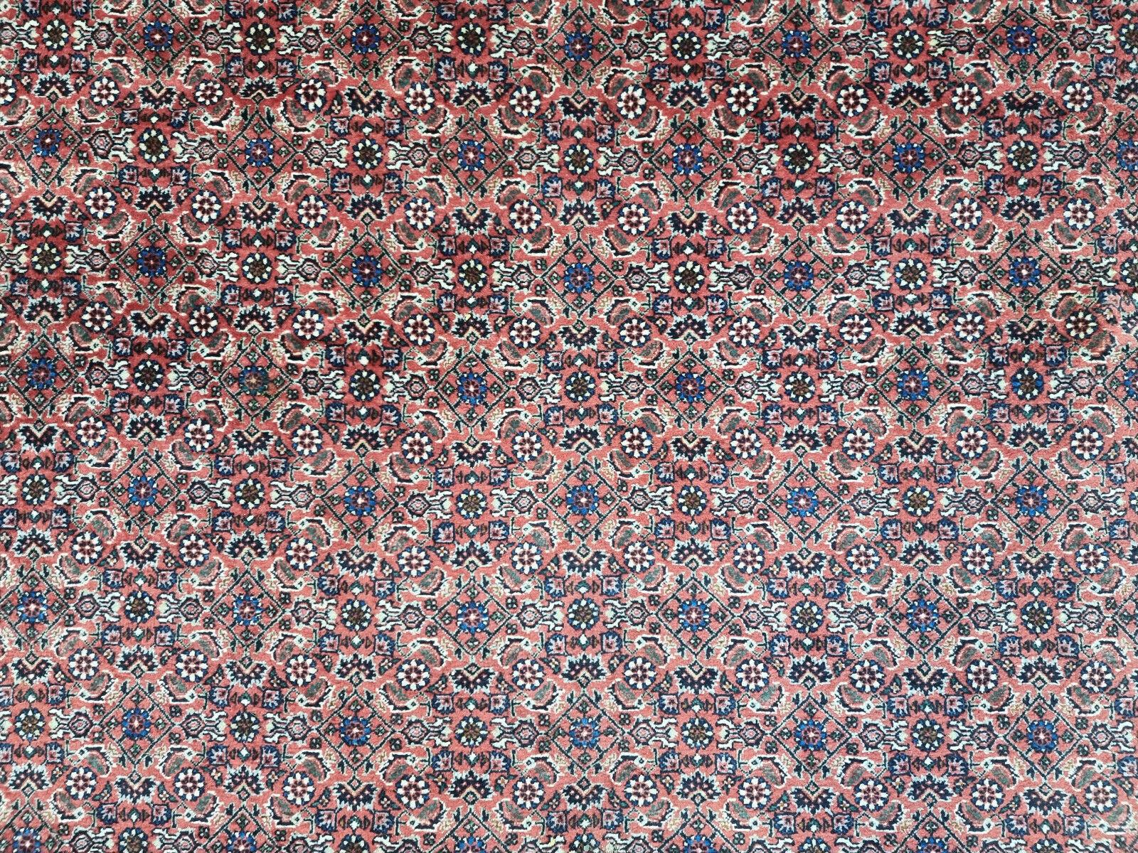 Handgefertigter Bidjar-Teppich im persischen Stil 5,7' x 7,8', 1970er Jahre - 1D95 (Wolle) im Angebot
